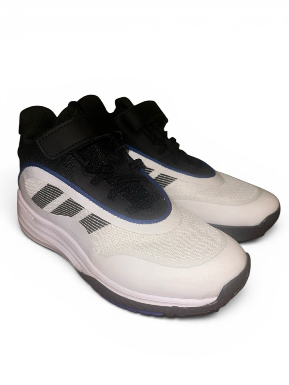 adidas Own The Game 3.0 Kids Youth Basketball Shoes White Sport Sneakers IF4592